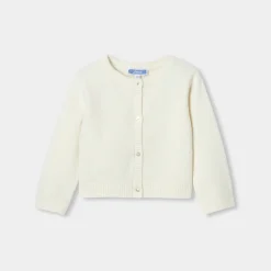 Jacadi Pullover, Sweatshirts, Strickjacken>Jäckchen Kleinkind Mädchen WEICHES JACADI WEISS