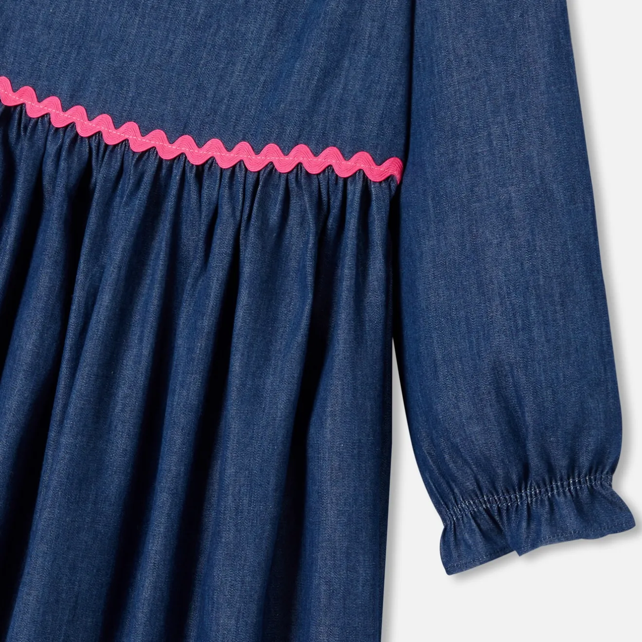 Jacadi Kleider & Röcke>Jeanskleid für Mädchen JEANS-BLAU