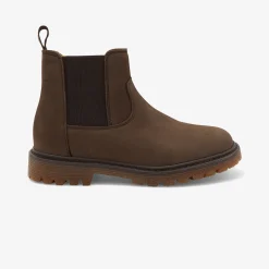 Jacadi Boots>Jungen-Chelsea-Boots BRAUN