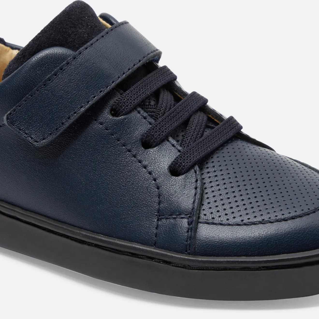 Jacadi Halbschuhe & Mokassins>Jungen-Sneakers aus Leder MARINEBLAU JACADI