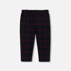 Jacadi Hosen & Shorts>Karierte Hose Kleinkind Junge MARINEBLAU/ROT