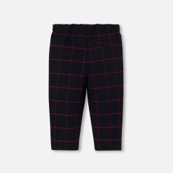 Jacadi Hosen & Shorts>Karierte Hose Kleinkind Junge MARINEBLAU/ROT