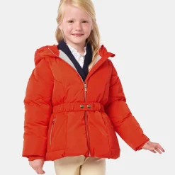 Jacadi Jacken & Mäntel>Kinderanorak für Mädchen LEBENDIGES ORANGE