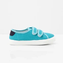 Jacadi Stoffschuhe|Sneakers>Kindersneakers aus Canvas für Jungen AQUA-BLAU