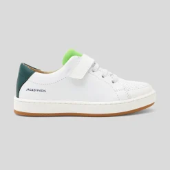 Jacadi Sneakers|Sneakers>Kindersneakers für Jungen WEISS/GRÜN