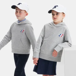 Jacadi Pullover, Sweatshirts, Strickjacken|Pullover, Sweatshirts, Strickjacken>Kindersweater mit Kapuze GRAU MELIERT HELL JACADI