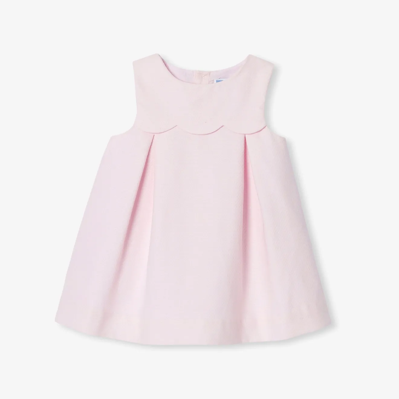 Jacadi Kleider>Kleid aus Baumwollpiqué für Mädchen ROSA PUDER JACADI