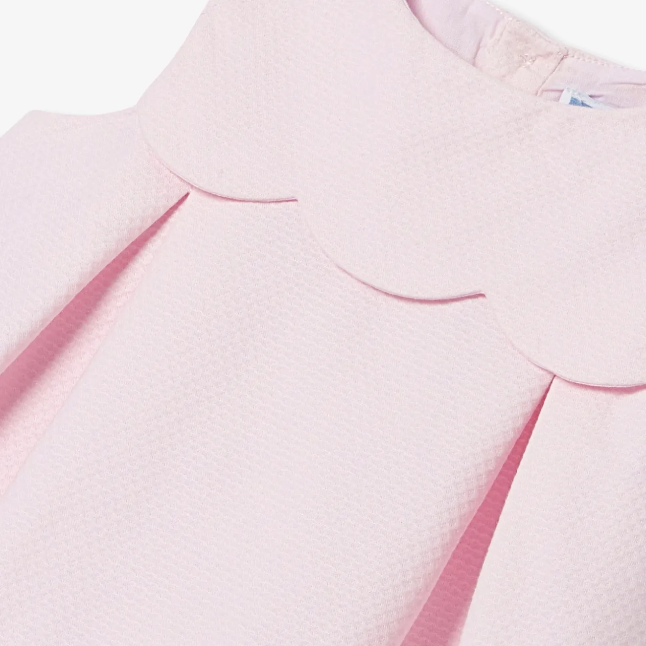 Jacadi Kleider>Kleid aus Baumwollpiqué für Mädchen ROSA PUDER JACADI