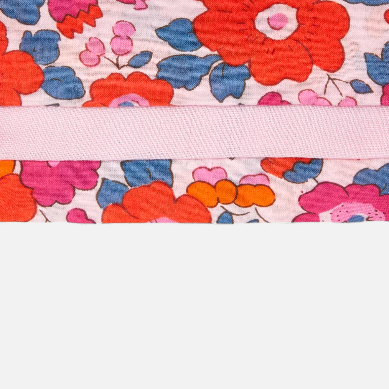 Jacadi Kleider>Kleid aus Liberty-Stoff für Mädchen ROSA/MEHRFARBIG