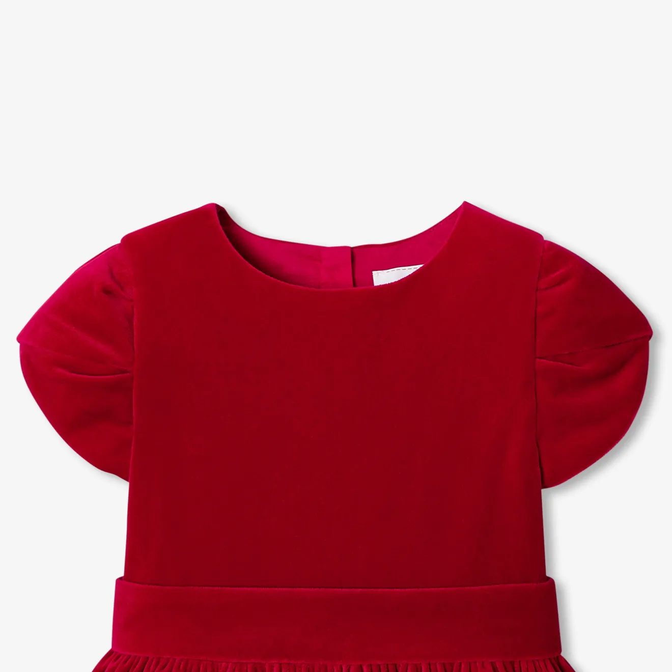 Jacadi Kleider & Röcke>Kleid aus Samt für Mädchen ROT JACADI