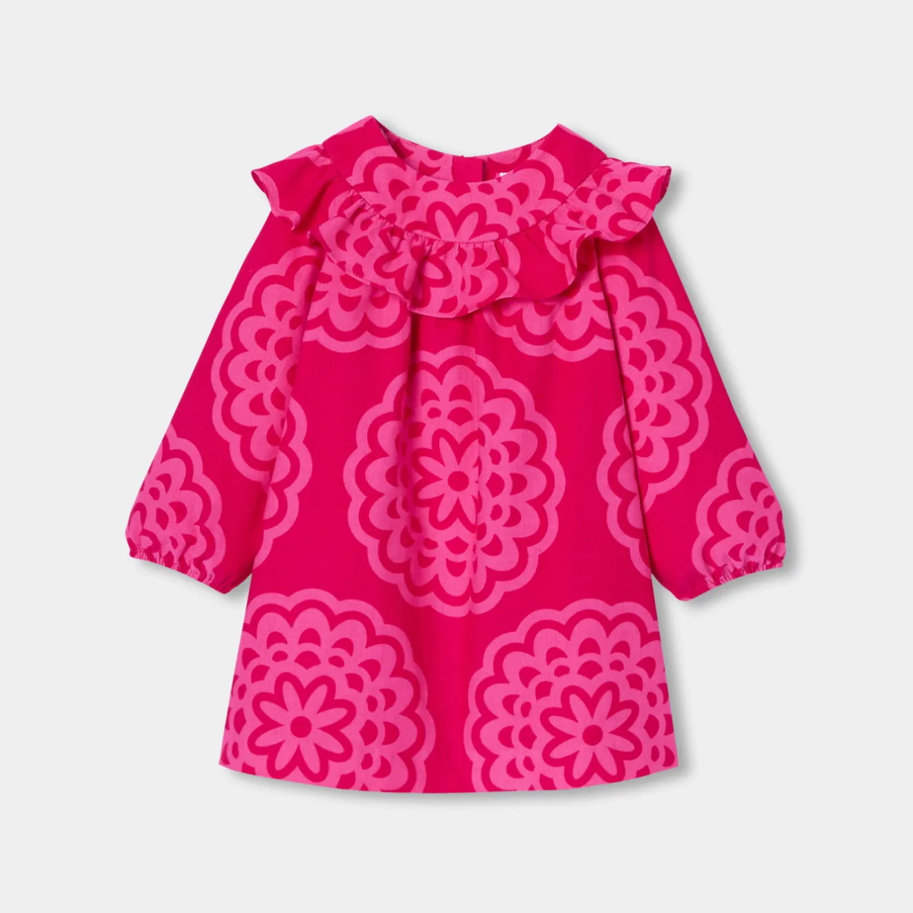 Jacadi Kleider>Kleid aus Samt Kleinkind Mädchen MEHRFARBIG