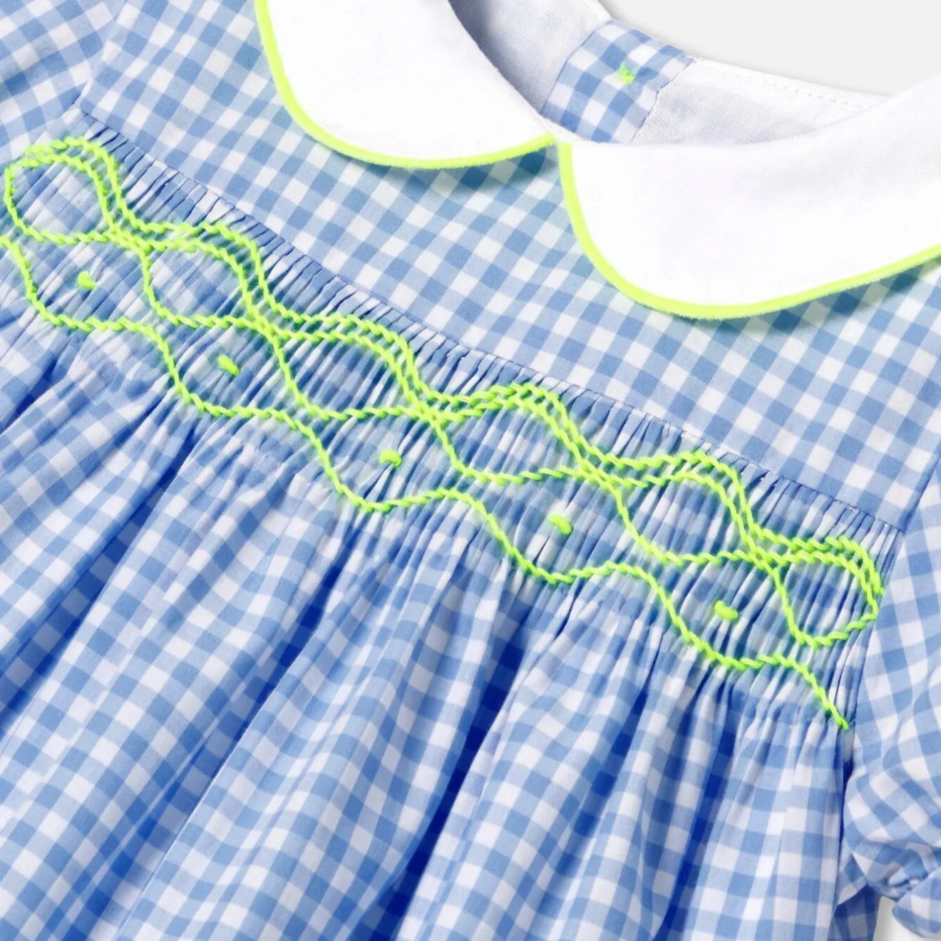 Jacadi Kleider>Kleid für Baby Mädchen mit kurzen Ärmeln BLAU/WEISS