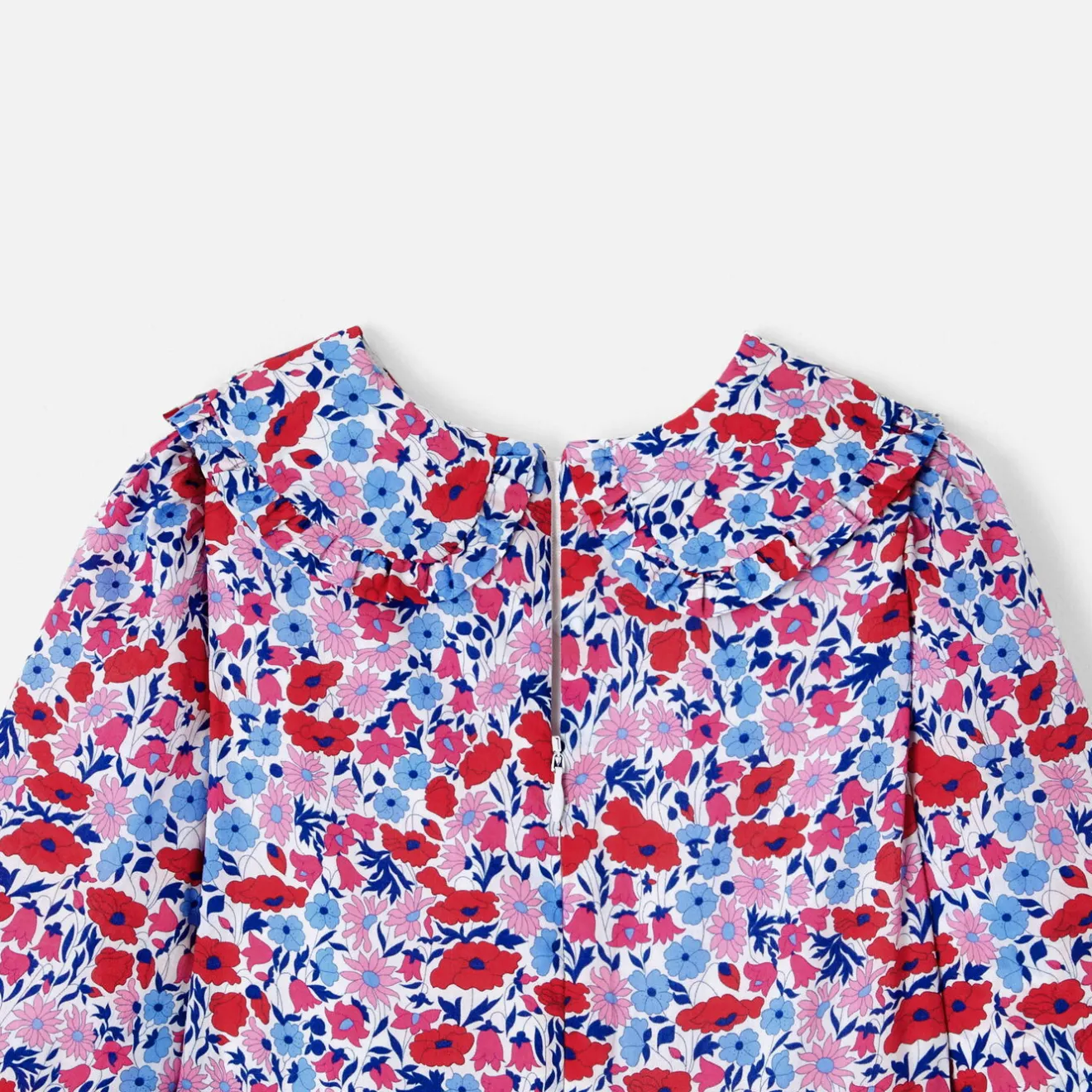Jacadi Kleider & Röcke>Kleid für Mädchen aus Liberty-Stoff WEISS/MEHRFARBIG