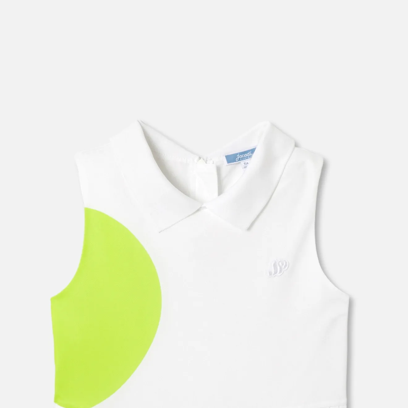 Jacadi Kleider & Röcke>Kleid im Tennislook für kleine Mädchen WEISS/GRÜN