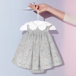 Jacadi Kleider>Kleid Mein erstes für Mädchen WEISS/MEHRFARBIG