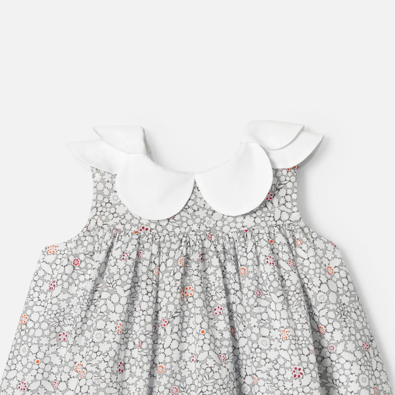Jacadi Kleider>Kleid Mein erstes für Mädchen WEISS/MEHRFARBIG