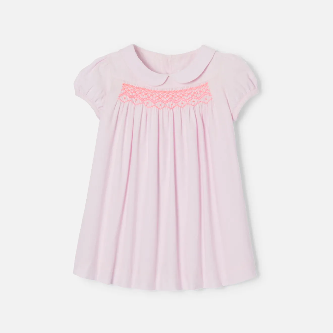 Jacadi Kleider>Kleid mit Ballonärmeln Kleinkind Mädchen ROSA PUDER JACADI