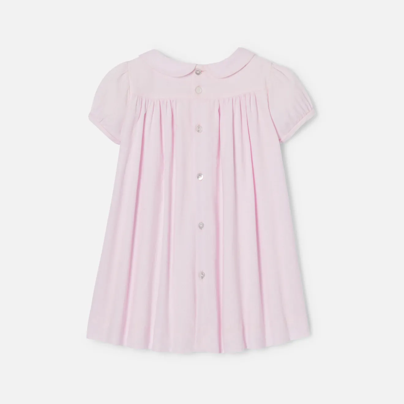 Jacadi Kleider>Kleid mit Ballonärmeln Kleinkind Mädchen ROSA PUDER JACADI