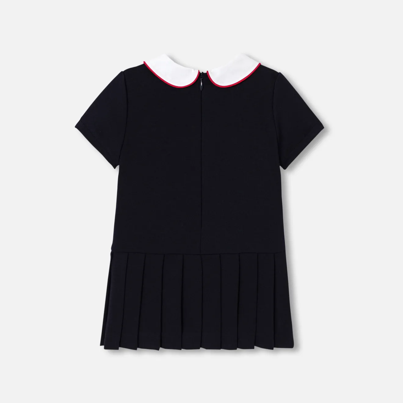 Jacadi Kleider>Kleid mit kurzen Ärmeln Kleinkind Mädchen MARINEBLAU JACADI