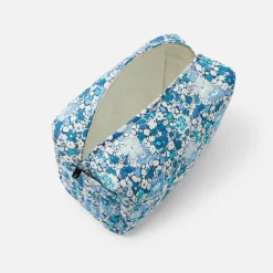 Jacadi Wickeltaschen & Kulturbeutel|Wickeltaschen & Kulturbeutel>Kulturbeutel aus Liberty-Stoff BLAU/MEHRFARBIG