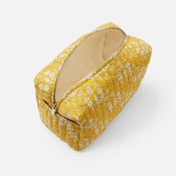 Jacadi Wickeltaschen & Kulturbeutel|Wickeltaschen & Kulturbeutel>Kulturbeutel aus Liberty-Stoff GELB/ MEHRFARBIG