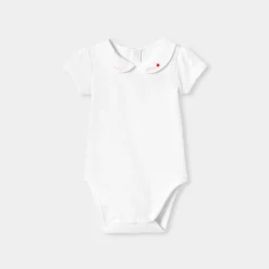 Jacadi Bodies>Kurzärmeliger Body für Mädchen JACADI WEISS