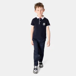 Jacadi T-Shirts, Polos, Langarmshirts>Kurzärmeliges Poloshirt für Jungen MARINEBLAU JACADI