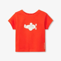 Jacadi Blusen, T-Shirts, Langarmshirts>Kurzärmeliges T-Shirt für Jungen MANDERINE