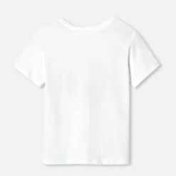 Jacadi T-Shirts, Polos, Langarmshirts>Kurzärmeliges T-Shirt für Mädchen JACADI WEISS