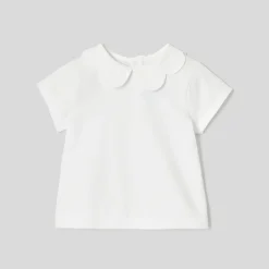 Jacadi T-Shirts, Polos, Langarmshirts>Kurzärmeliges T-Shirt für Mädchen JACADI WEISS
