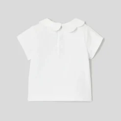 Jacadi T-Shirts, Polos, Langarmshirts>Kurzärmeliges T-Shirt für Mädchen JACADI WEISS