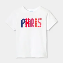 Jacadi T-Shirts, Polos, Langarmshirts>Kurzärmeliges T-Shirt für Mädchen JACADI WEISS