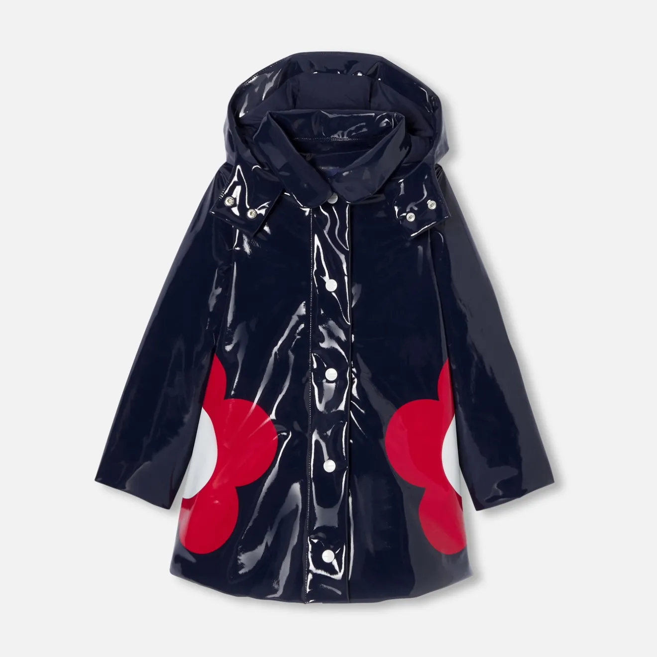 Jacadi Jacken & Mäntel>Lack-Regenmantel für Mädchen MARINEBLAU JACADI