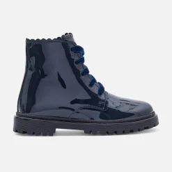 Jacadi Stiefeletten>Lackstiefel für Mädchen MARINEBLAU JACADI