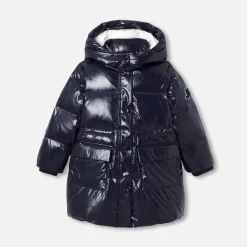 Jacadi Jacken & Mäntel>Lange Steppjacke für Mädchen MARINEBLAU JACADI