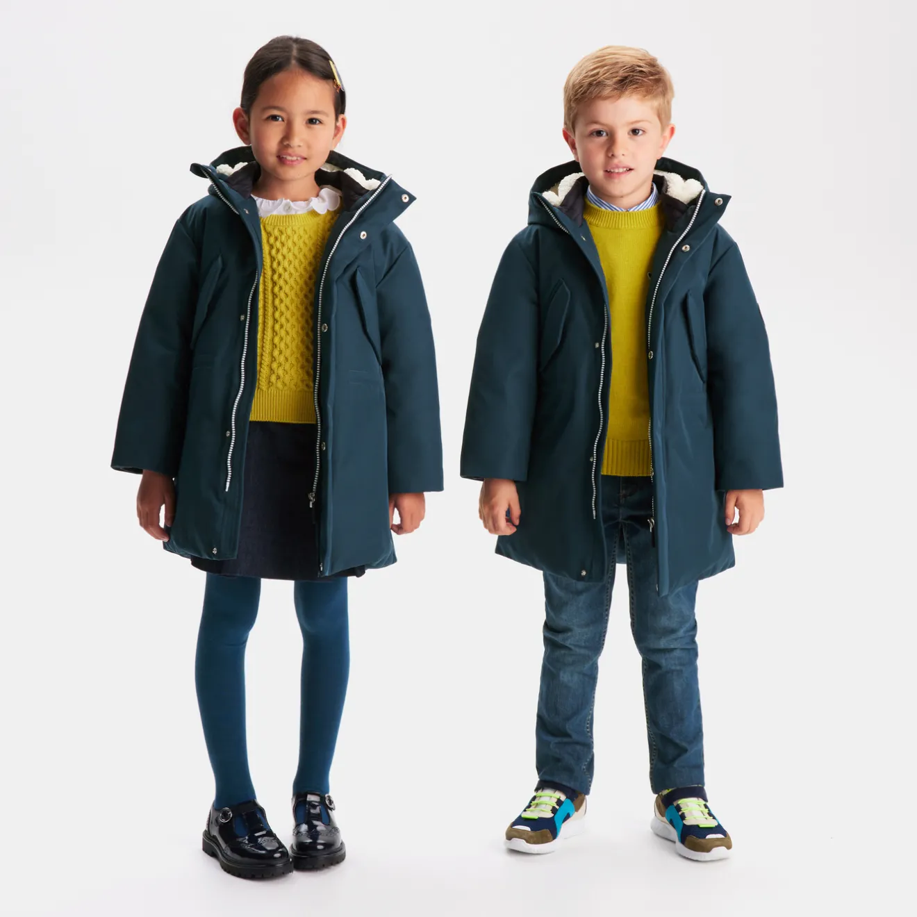 Jacadi Jacken & Mäntel|Jacken & Mäntel>Langer Kinderparka für Kinder TINTE