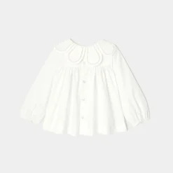 Jacadi Blusen>Langärmelige Bluse für Mädchen JACADI WEISS