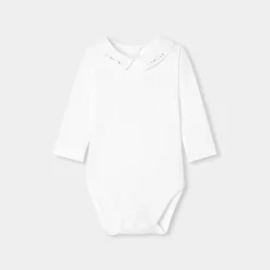 Jacadi Bodies>Langärmeliger Body für Jungen JACADI WEISS