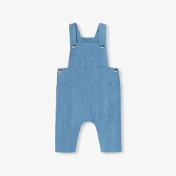 Jacadi Spieler, Latzhosen, Ensembles>Latzhose aus leichtem Denim STURMBLAU