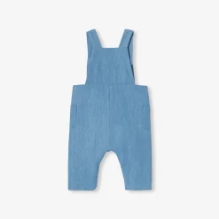 Jacadi Spieler, Latzhosen, Ensembles>Latzhose aus leichtem Denim STURMBLAU