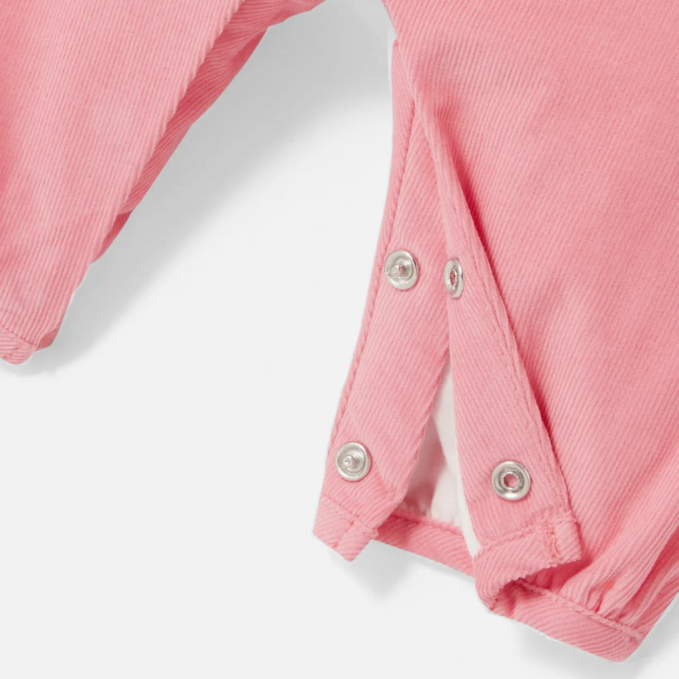 Jacadi Spieler, Latzhosen, Ensembles>Latzhose aus Samt für Mädchen ROSA THE DUNKEL