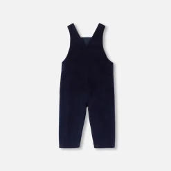 Jacadi Overalls, Latzhosen, Ensembles>Latzhose aus Velours Kleinkind Junge MARINEBLAU JACADI