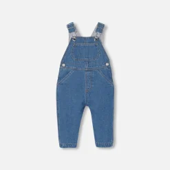 Jacadi Overalls, Latzhosen, Ensembles|Overalls, Latzhosen, Ensembles>Latzhose Kleinkind JEANSHELLBLAU