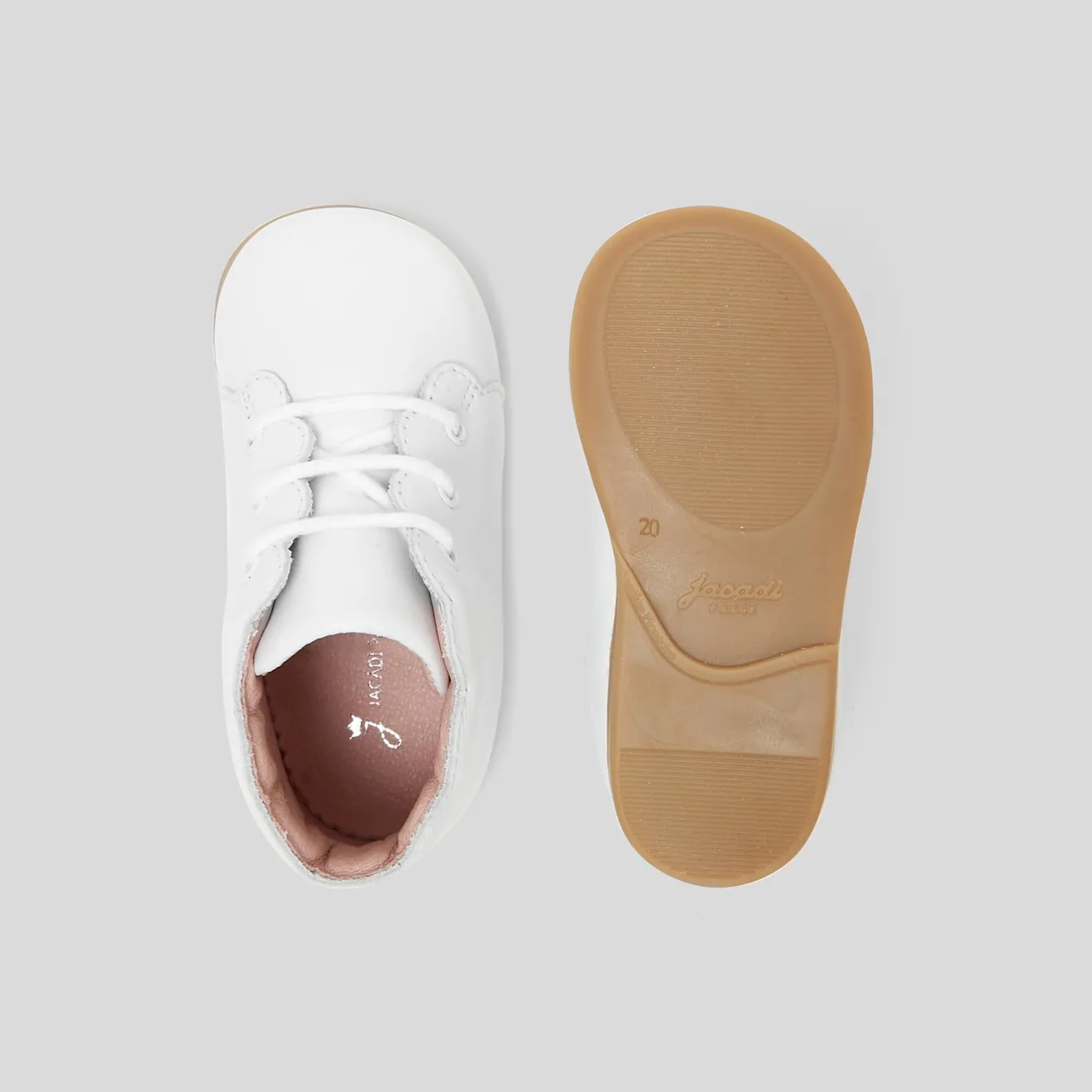 Jacadi Stiefeletten|Schuhe>Lauflernstiefeletten für Mädchen JACADI WEISS