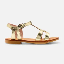 Jacadi Sandalen>Ledersandalen für Mädchen GOLD