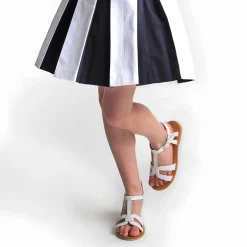 Jacadi Sandalen>Ledersandalen für Mädchen JACADI WEISS