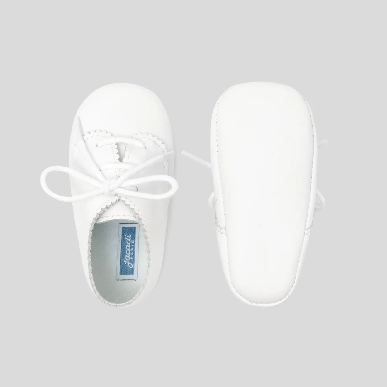 Jacadi Socken Und Stiefelchen|Socken>Lederschühchen JACADI WEISS