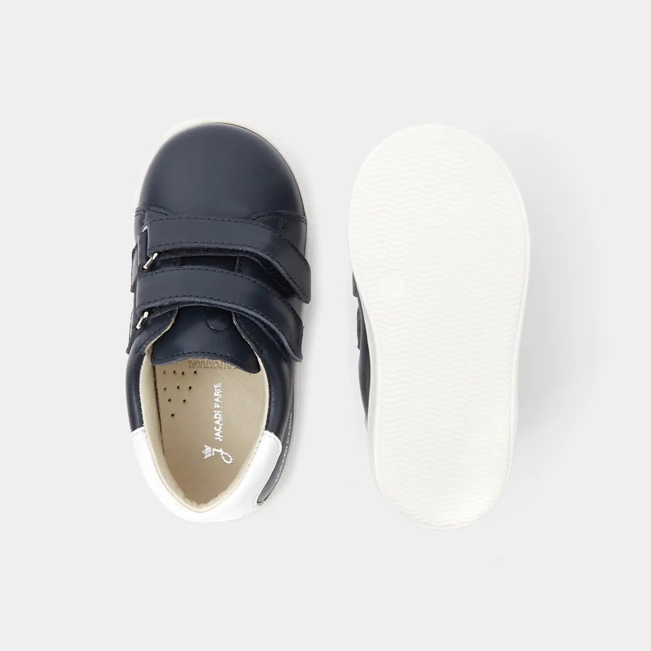 Jacadi Sneakers>Ledersneakers für Jungen MARINEBLAU JACADI