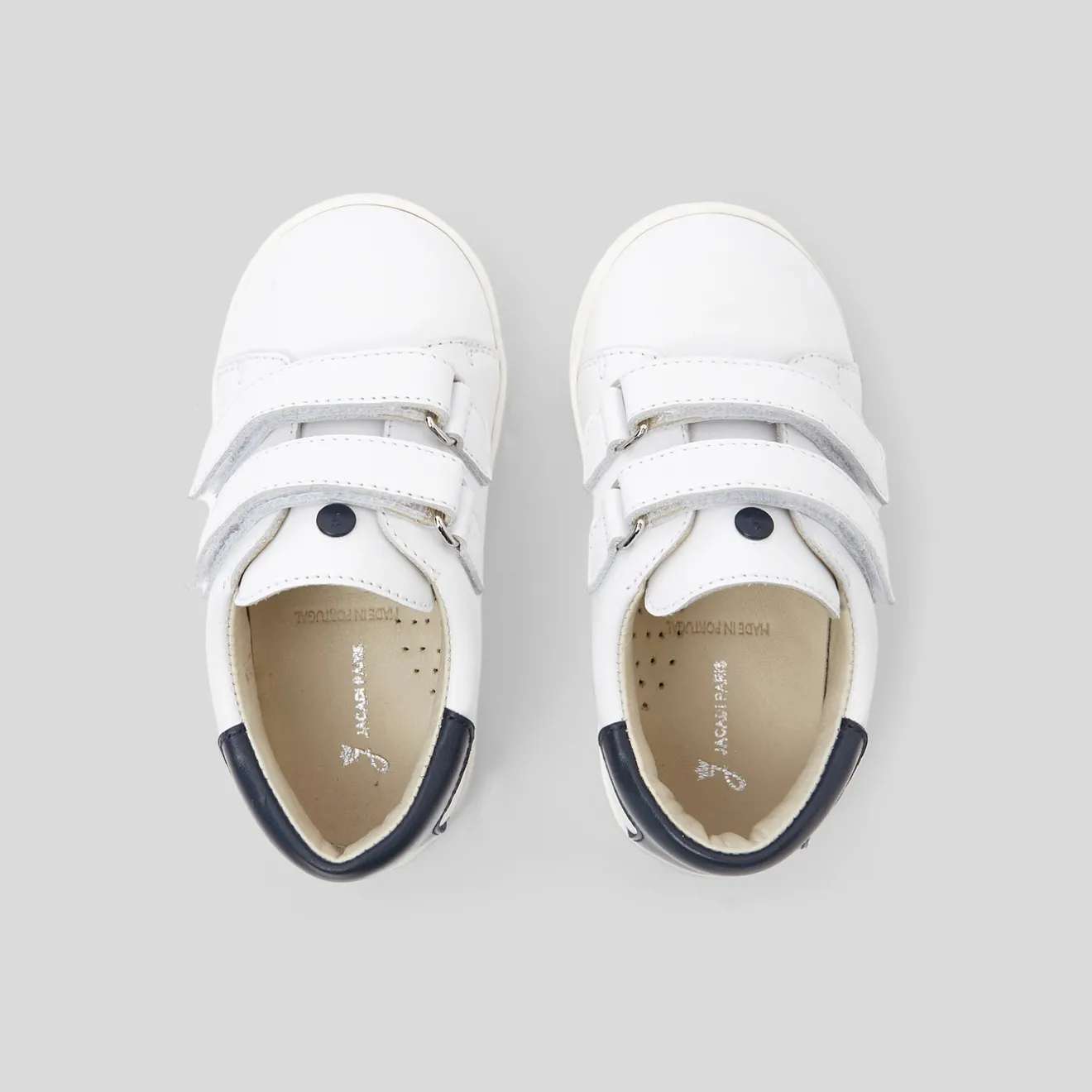 Jacadi Sneakers>Ledersneakers für Jungen JACADI WEISS