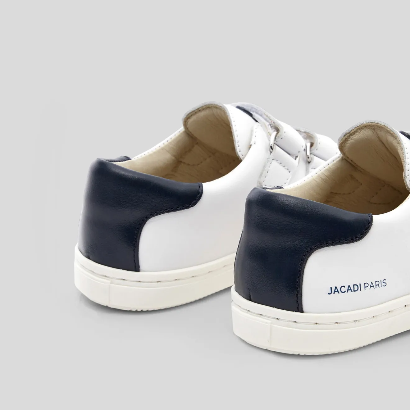 Jacadi Sneakers>Ledersneakers für Jungen JACADI WEISS